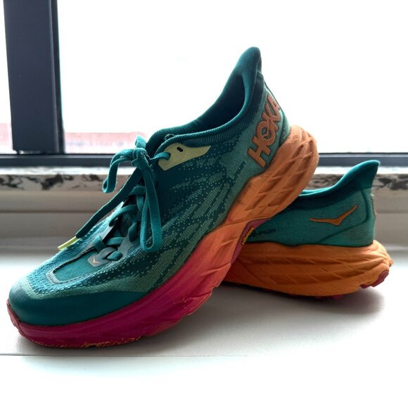 Hoka One One Speedgoat 5 in Deep Lake Ceramic Trail Running Hiking 5.5 - Picture 3 of 13